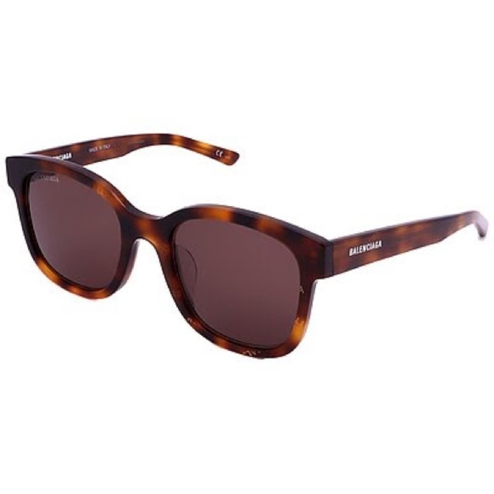 Balenciaga Oversize Logo Sunglasses, Brown, NWT - Picture 5 of 13